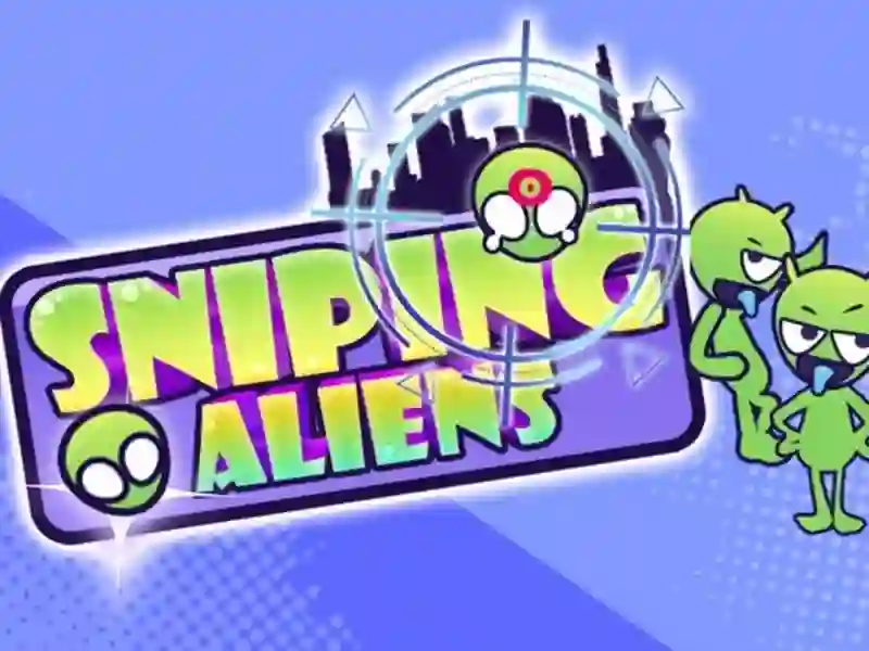 Igra Sniping aliens spletu