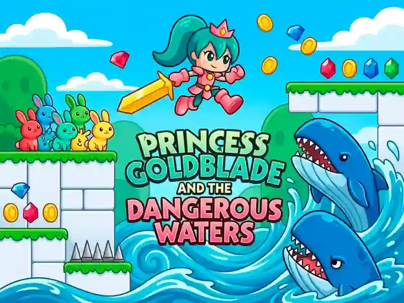 Igra Princess Goldblade and the Dangerous Waters spletu