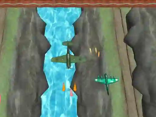 Igra 2D Game Ariplane Wars 1942 spletu