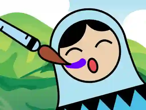 Igra Babushka Coloring spletu
