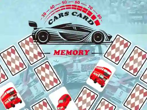 Igra Cars Card Memory spletu