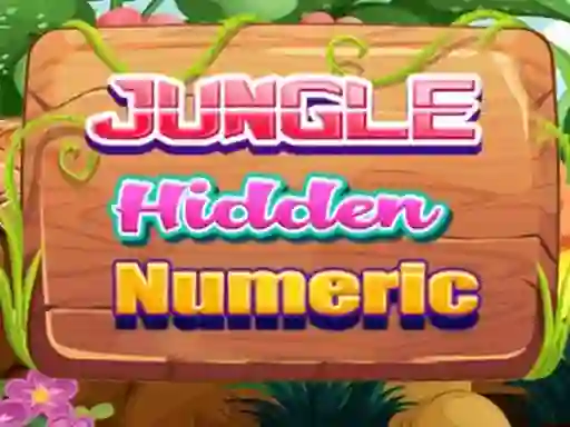 Igra Jungle Hidden Numeric spletu