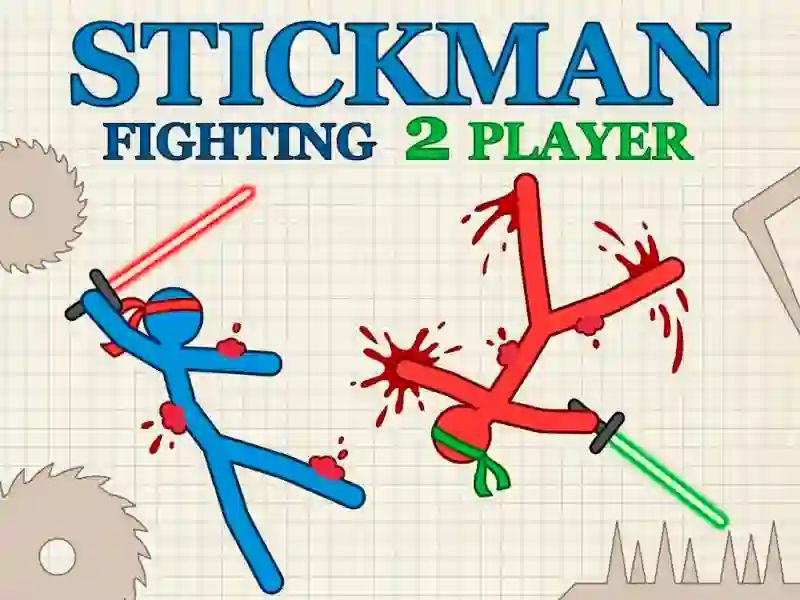Igra Stickman Fighting 2 Player spletu