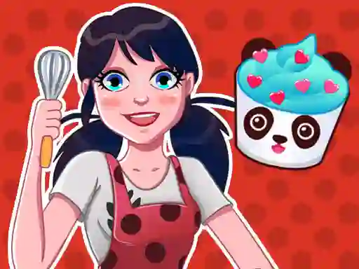 Igra Miraculous Cupcake maker spletu