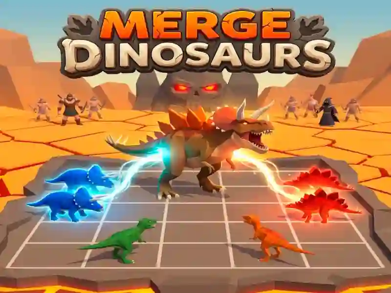 Igra Merge Dinosaurs spletu
