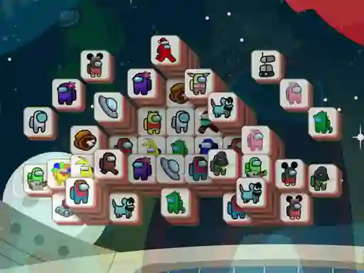 Igra Among Mahjong Tiles spletu