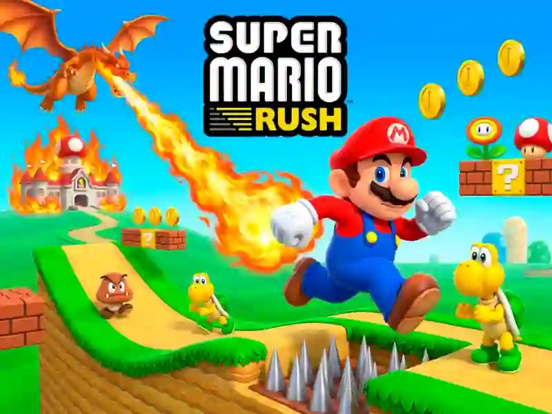 Igra Super Mario Rush spletu