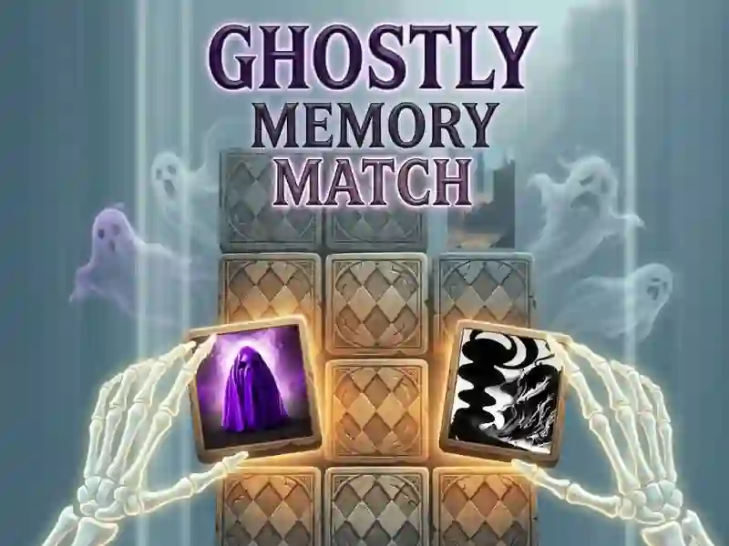 Igra Ghosts Memory Match spletu