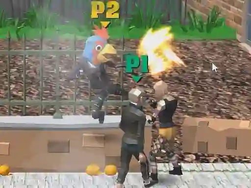 Igra Double Street Fight spletu