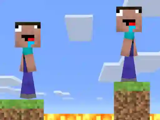 Igra Monster School Parkour Challenge spletu