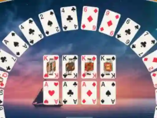 Igra Crescent Solitaire spletu