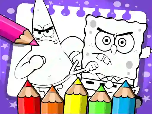 Igra Sponge Bob Coloring Book spletu