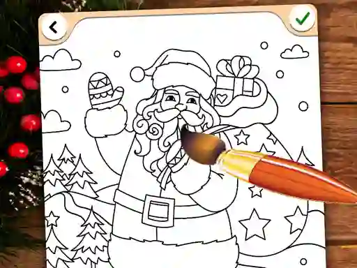 Igra Christmas Coloring Game spletu