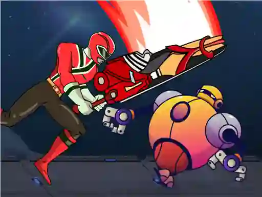 Igra Power Rangers vs Robots spletu