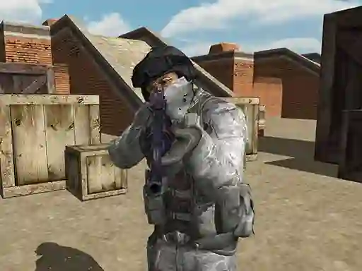 Igra Counter City Strike Commando Action spletu