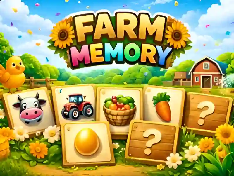 Igra Farm Memory spletu