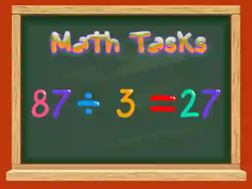 Igra Math Tasks True or False spletu