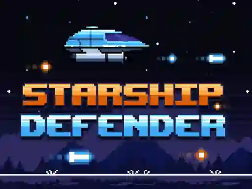 Igra Starship Defender spletu