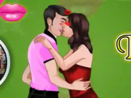 Igra Christmas Eve Kissing spletu