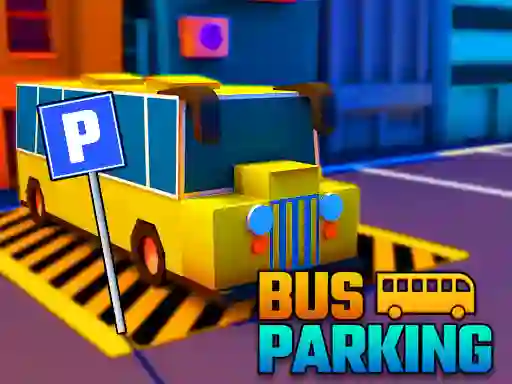 Igra Bus Parking City 3d spletu