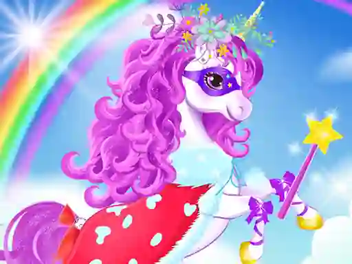 Igra Baby unicorn dress up spletu
