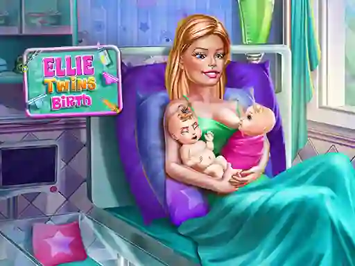 Igra Ellie Twins Birth spletu