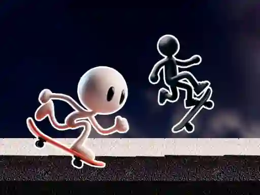 Igra Black and White Stickman spletu