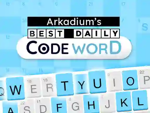 Igra Arkadium's Codeword spletu