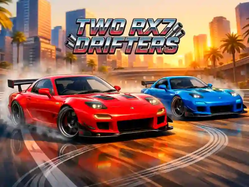 Igra Two RX7 Drifters spletu