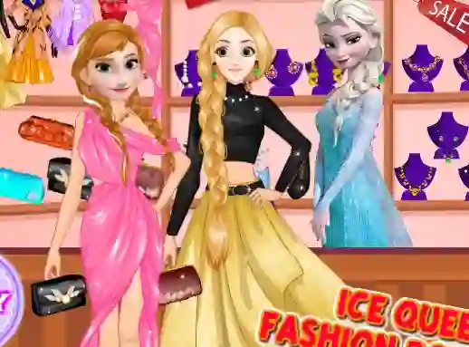 Igra Ice Queen Fashion Boutique spletu