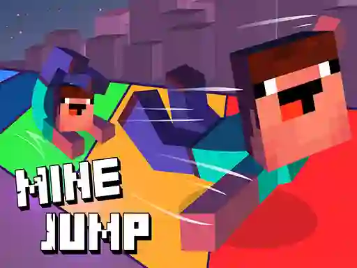 Igra Mine Jump spletu