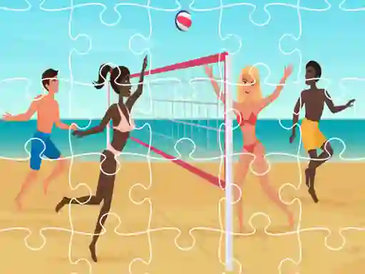 Igra Beach Volleyball Jigsaw spletu