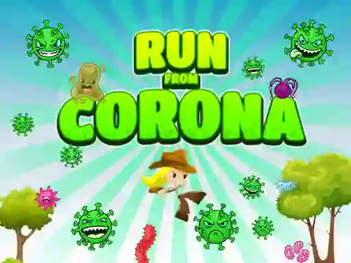 Igra Run From Corona spletu