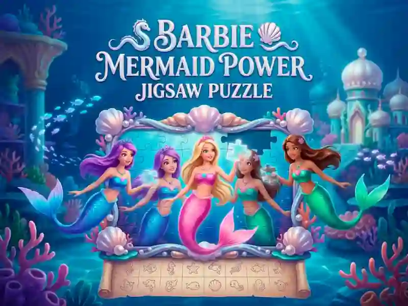 Igra Barbie Mermaid Power Jigsaw Puzzle spletu