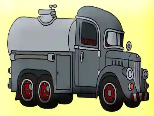 Igra Tank Trucks Coloring spletu