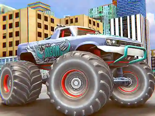 Igra Monster Truck Stunt Driving Simulation spletu