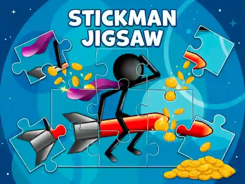 Igra Stickman Jigsaw spletu