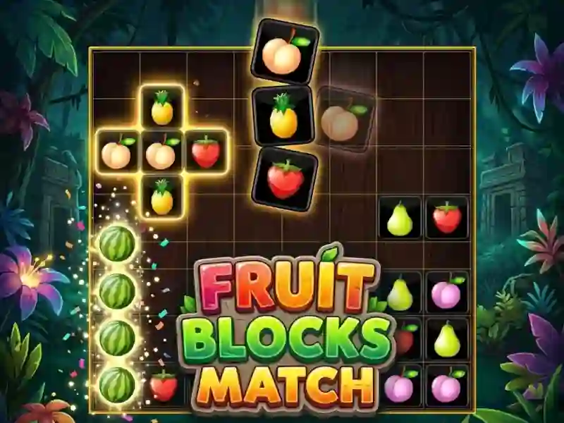 Igra Fruit Blocks Match spletu