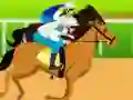 Igra Horse racing typing spletu