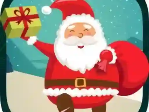 Igra Pixel Santa Run spletu