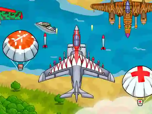Igra Air Force Attack spletu