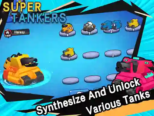 Igra Super Tankers spletu