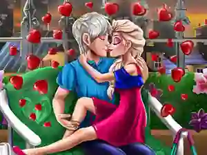 Igra Ice Queen Romantic Date spletu