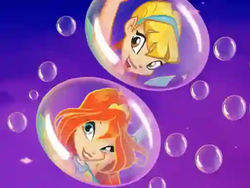 Igra Draw Winx Bubble Path spletu