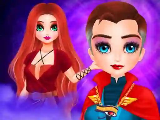 Igra Lady Strange and Ruby Witch spletu
