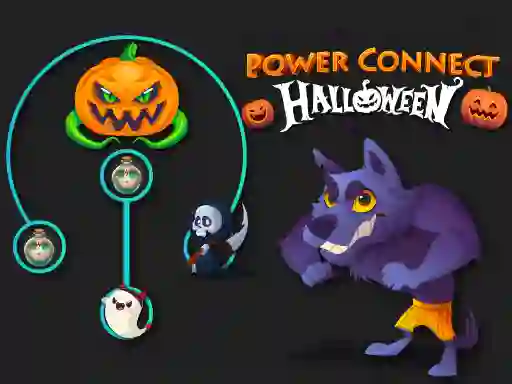 Igra Power Connect Halloween spletu
