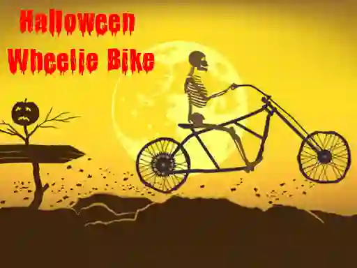 Igra Halloween Wheelie Bike spletu