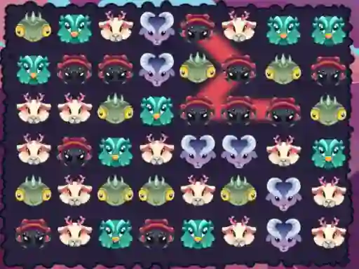 Igra Monster Matching spletu