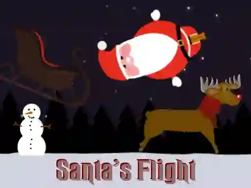 Igra Santa's Flight spletu