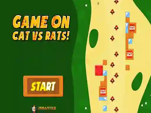 Igra Game On Cat vs Rats! spletu